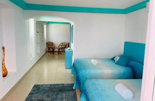 Colonia Meteorologico Apartment | Habitación Amanecer Turquesa #2