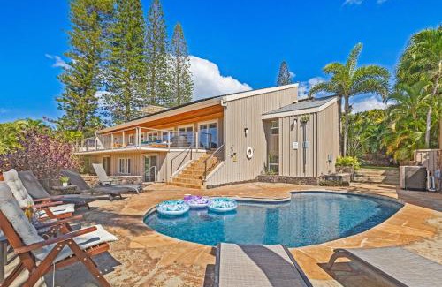Kaanapali House | Hale Holokai at KAANAPALI VISTA-LUXURY Golf Course Ocean View Home 6 bedroom 3 bathroom-