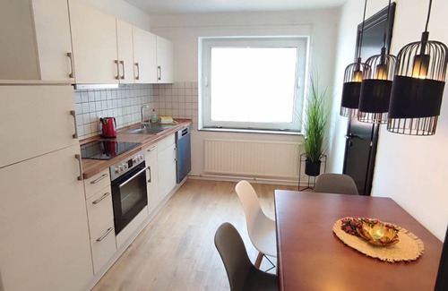 Langeneß Apartment | Hallig Hüs 2 - Experience relaxing days in our cozy 3-room apartment