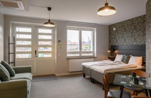 Hanko Apartment | Hangon Asema 6 - yksiö terassilla, ei portaita