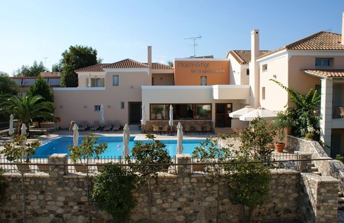 Longos Apartment | Harmony Hotel Apartments - Maisonette NEFELI 47 m² 2 to 5 people Free Wifi