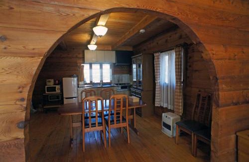Nasu Villa | HARUNA LODGE Private log house with starry sky from the skylight, fireplace, and spacious deck BBQ