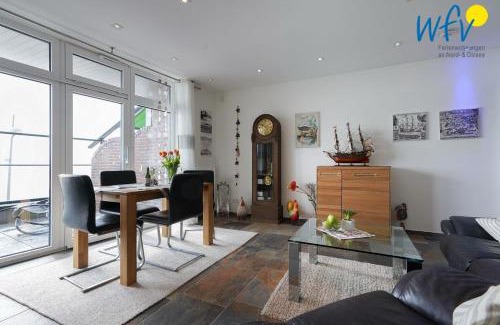 Borkum Apartment | Haus Wilhelmshöhe Ferienwohnung Meeresblick
