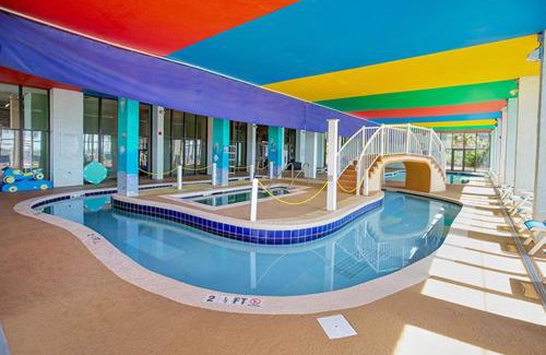 Myrtle Beach Apartment | Heated Pools, Heated lazy river, 3 hot tubs-Privately owned Oceanfront renovated condo on 12th floor