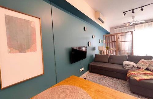 Sungai Buloh Apartment | Heritage Studio with Balcony D'Sara, Direct MRT Kampung Selamat, near Thomson and Sungai Buloh Hospital