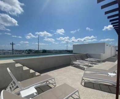 Ejidal Apartment | Hermoso estudio minimalista a 10 minutos del mar