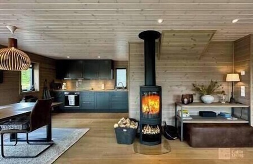 Sjusjoen House | High standard cabin at Sjusjøen - sauna, hot tub & ski trails right outside