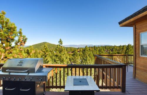 Truckee House | Hilltop Hideaway w Game Room & Forest Views