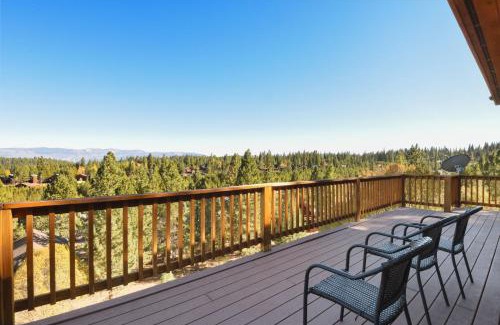 Truckee House | Hilltop Hideaway w Game Room & Forest Views