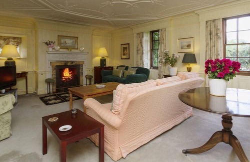 Whalton House | Historic manor house with full size snooker table surrounded by mature gardens.