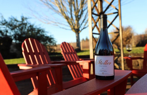 Dayton House | Historic Vineyard Escape, with patio and vintage charm.