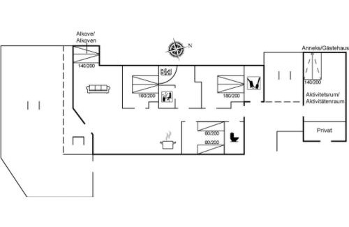 Bork Havn House | Holiday Home Cristiana - 1km to the fjord by Interhome