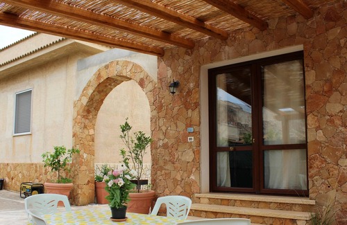 Cornino House | Homerez - 40 m away from the beach! House for 4 ppl. with terrace at Custonaci