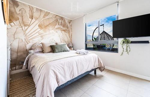 Nunoa Apartment | HT Moderno Estudio a pasos del Metro Plaza Egana