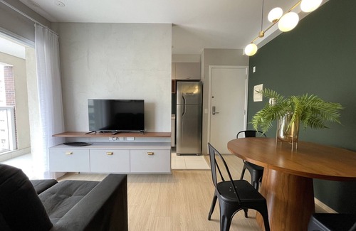 Consolacao Apartment | HYPE055 - Apt 1 complete bedroom with balcony