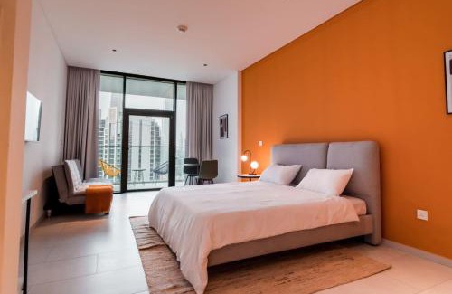 Downtown Dubai Apartment | HZE15 Executive Studio Amazing Burj Khalifa view