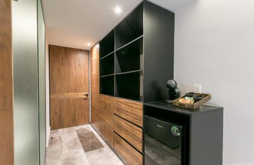 Tulum City Center Apartment | IIK Tulum by Groovy Stays- A Hip Condo-Hotel with WIFI, Rooftop, Pool, Sleeps 6