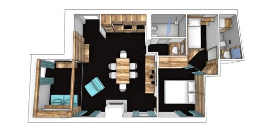 Sauze d'Oulx Apartment | Il Focolare - Attico centrale di charme