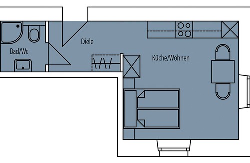 Hoetting Apartment | In the city and yet in the countryside