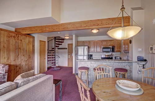 Historic District Condo | In The Heart Of Breck - Studio With Loft 1 Bedroom Condo by RedAwning
