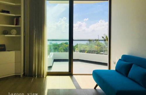 Zona Hotelera Villa | Increíble Villa a la orilla del mar Caribe