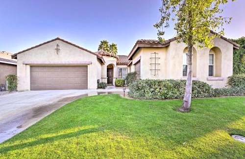 Indio House | Indian Palms Resort Home with Yard and Community Perks