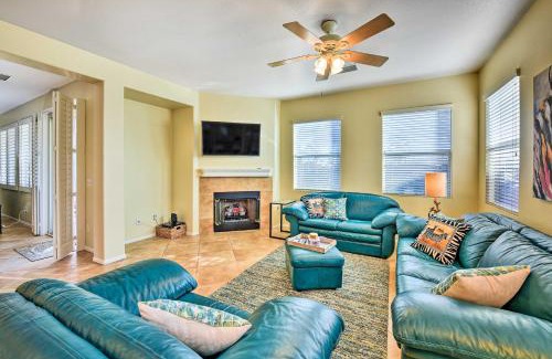 Indio House | Indian Palms Resort Home with Yard and Community Perks