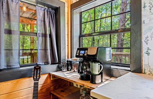 Mentone Cabin | Intimate Cabin Escape: Hot Tub, Sauna, Firepit, Grill & Projector