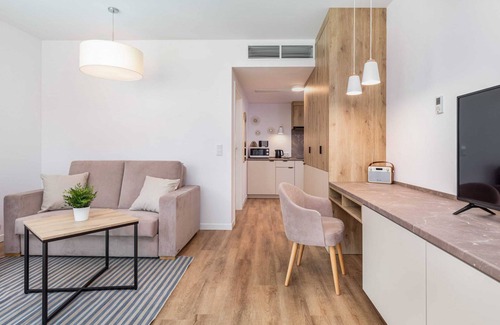 Mielno Apartment | Jantaris B4 | 1 Bedroom | Terrace|Air Conditioning