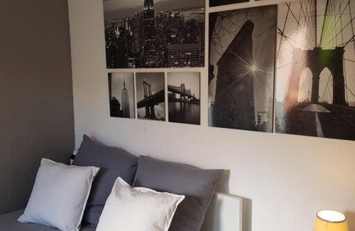 Evian-les-Bains Apartment | Jolie F2 meublé tout confort VUE LAC