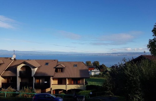 Evian-les-Bains Apartment | Jolie F2 meublé tout confort VUE LAC