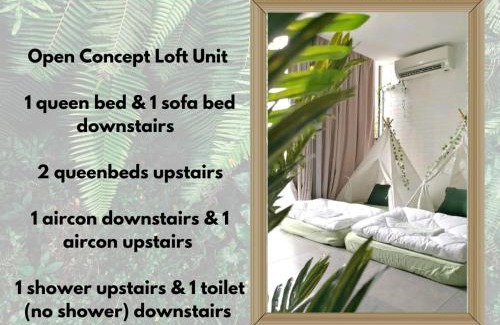 Damansara Perdana Apartment | Jungle Loft for 6-7pax near IKEA, Kidzania and 1U