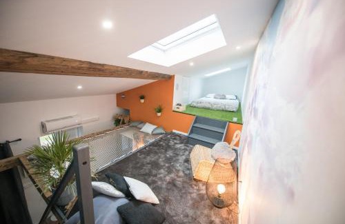 Plaine Centre Ville Apartment | JUNGLE ROOM évadez vous cosy luxe gare autoroute