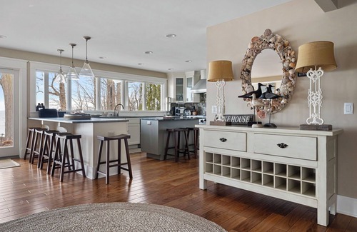 Lake Michigan Beach House | Juniper Presents: A Magnificent Lakefront Vacay Home w/Private Beach