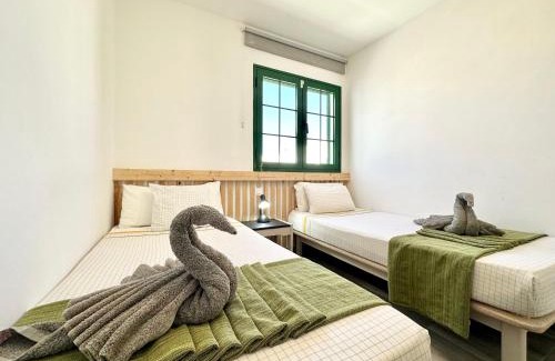 El Cotillo Apartment | Kiwi Smoothie - En la playa, doble terraza, cocina completa, dos camas y Wifi
