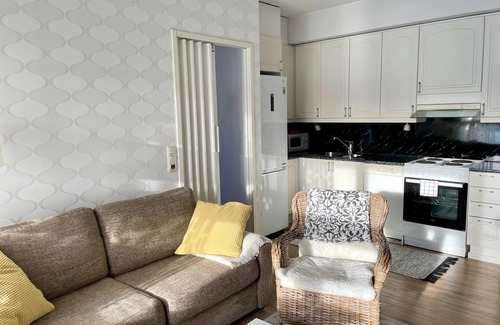 Lahti Apartment | Kotimaailma KotikaksioKirkkok saunalla