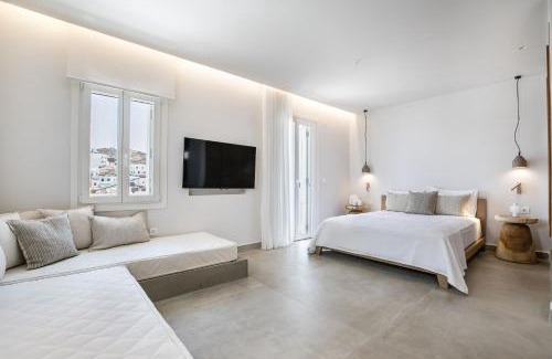 Loutra Hotel | Kythnos Blue - Suite 3 Loutra Bch Balcony Sea View