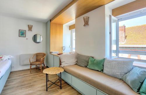 Pleneuf-Val-Andre Apartment | La Florette - Studio vue mer