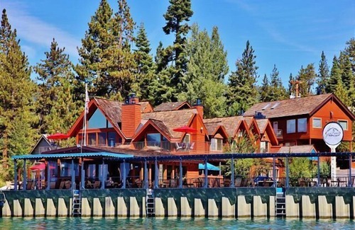 Tahoe Vista Condo | Lakefront condo right on the water