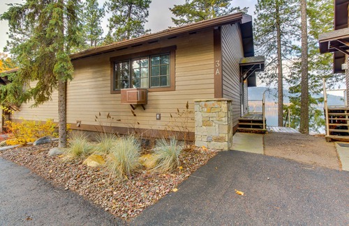 Whitefish Condo | Lakefront Condo with Wonderful Views - Easy Access to Nearby Skiing