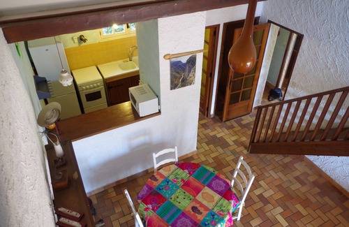 Esparron-de-Verdon House | Lakefront house 75m2 large terrace, barbecue, castle view for 6 people
