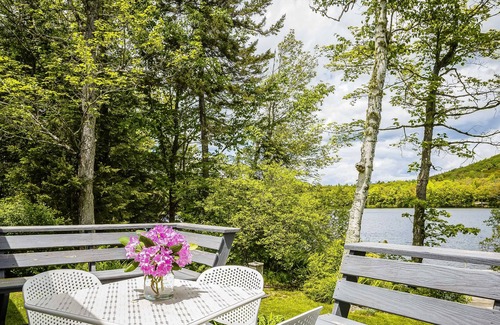 Searsmont House | Lakefront home with water views - Dock, Partial A/C, Dog-friendly, Washer-Dryer