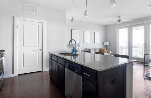 Buda Apartment | Landing | Chic 1BD, Pool, Yoga Studio
