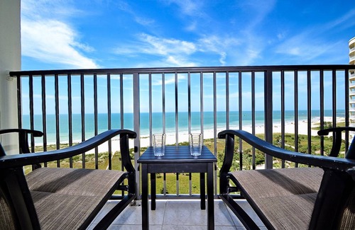 Sand Key Apartment | Landmark Tower 1707 Charming 17th Floor Oceanfront Condo