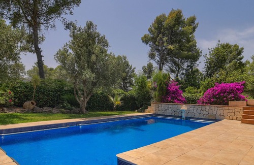 El Rafalet Villa | Large and cheerful villa in Javea, Costa Blanca, Spain with private pool for 8 persons