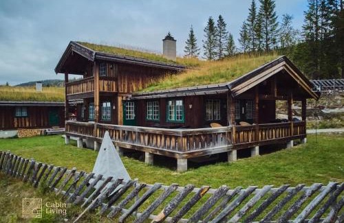 Nes House | Large cabin at Nesfjellet with lovely view, inddor Jacuzzi & sauna