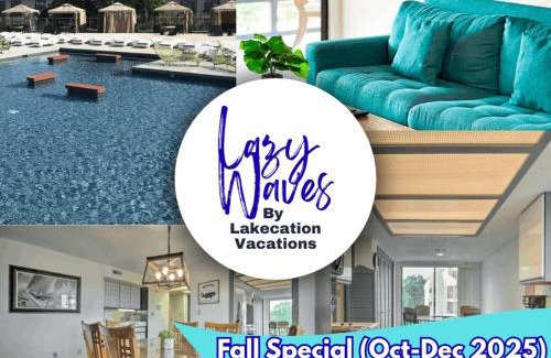 Lake Ozark House | Lazy Waves-private 2 Bd2ba Wpool Access-sleeps 6