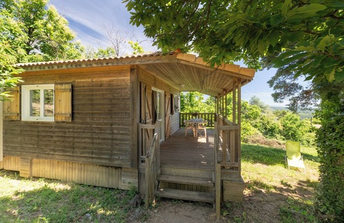 Gravieres House | Le chalet du mas lachamp with Terrace, Garden and Air Conditioning