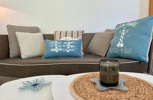 Guidel Apartment | Le Cocon Salé - 5 min à pieds des plages - jardin