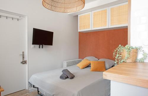 Saint-Cyprien Apartment | Le Méditerranéen studio proximité Garonne et Capitole